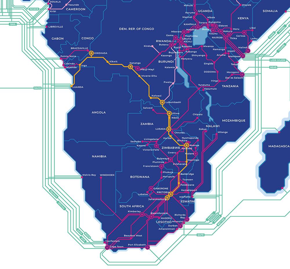 New terrestrial fibre route to Johannesburg announced - Vimarsana News